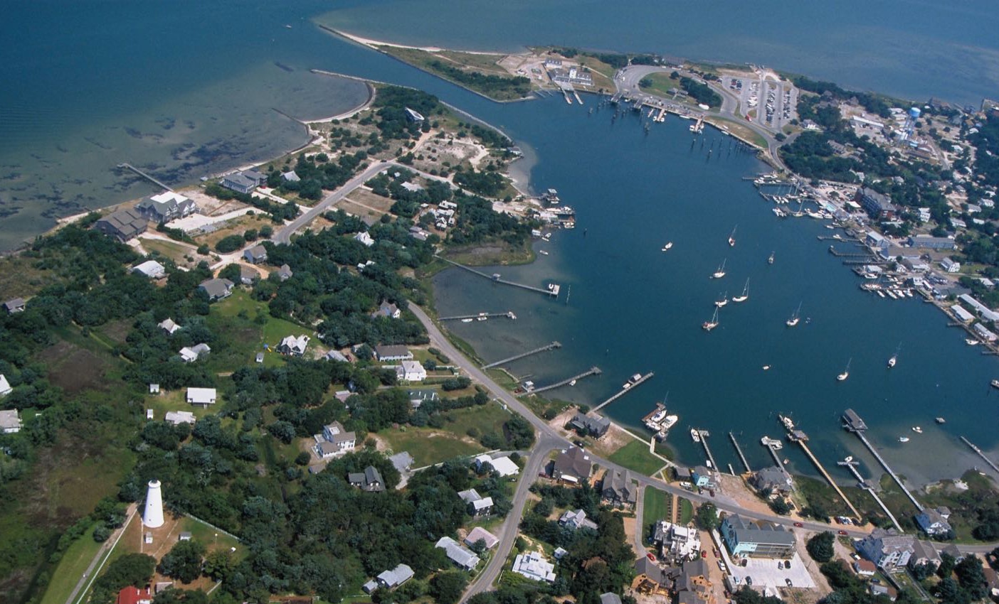 Ocracoke Island from the Air