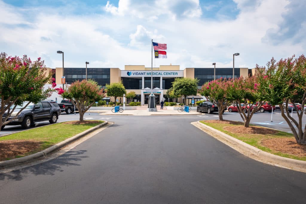 ECU Health Medical Center exterior