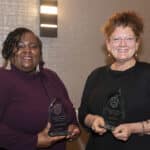 Dr. Julie Kennedy Oehlert and Dr. Kamilah Williams were inducted into the ECU College of Nursing Hall of Fame.