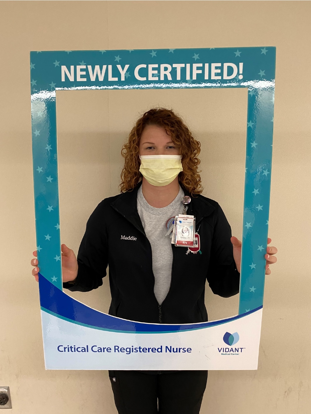 Madison received a nursing certification