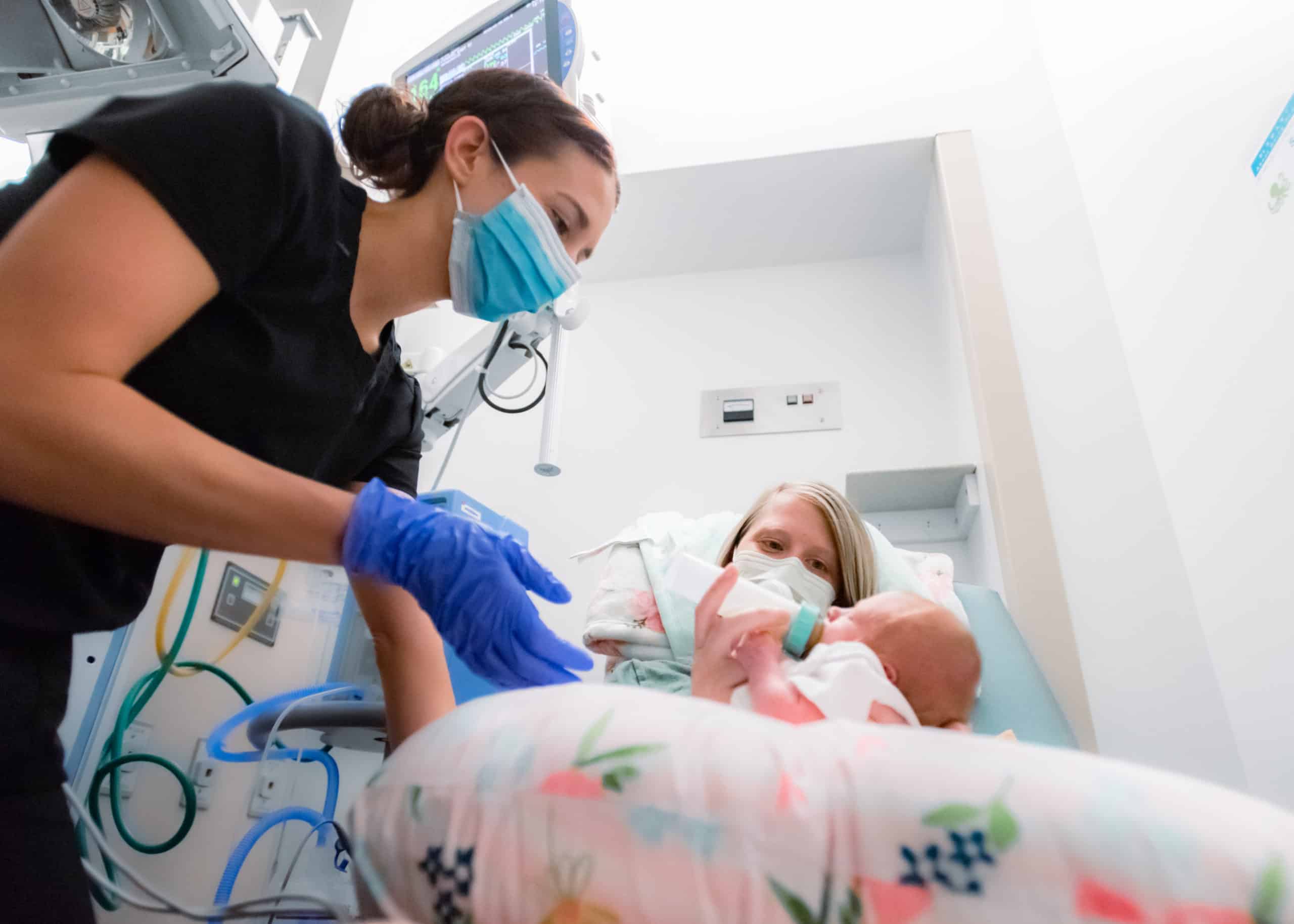 Rhianon Brock-7042 Rhianon “Rhi” Brock is a dedicated NICU nurse at the James & Connie Maynard Children’s Hospital who has a passion for putting patients first.