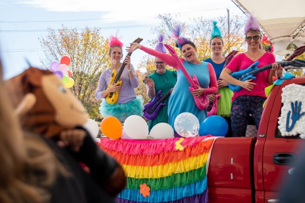 Maynard Children’s Hospital hosts Halloween parade for patients