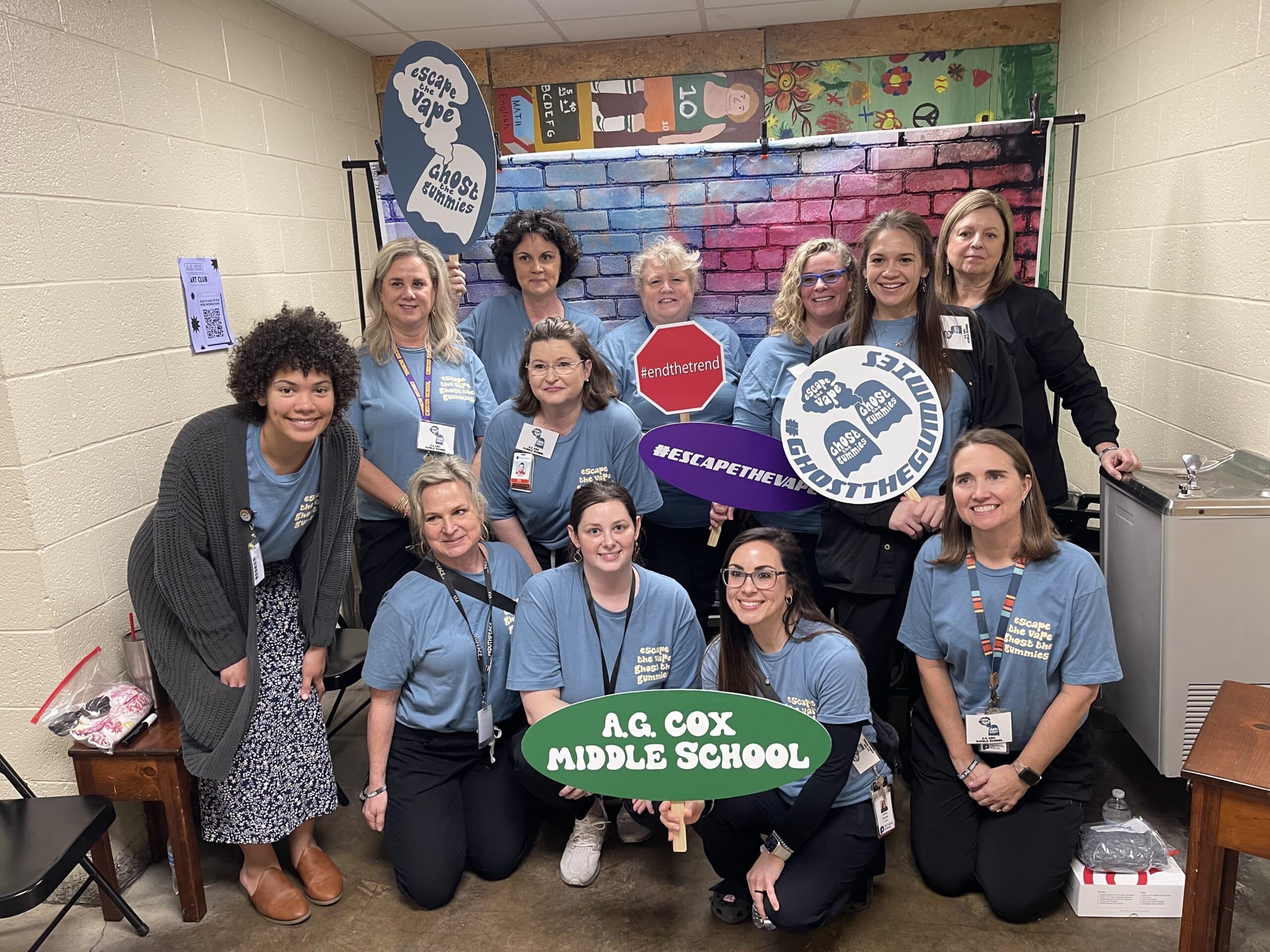 FullSizeImage3 ECU Health team members participate in a Stop the Vape event in Pitt County.