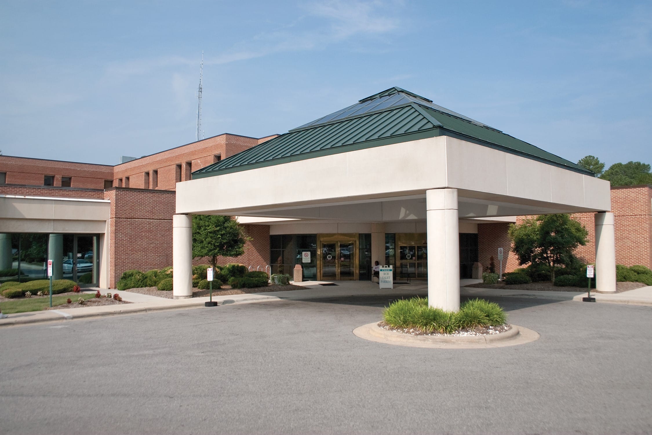 ECU Health Roanoke-Chowan Hospital in the daytime.
