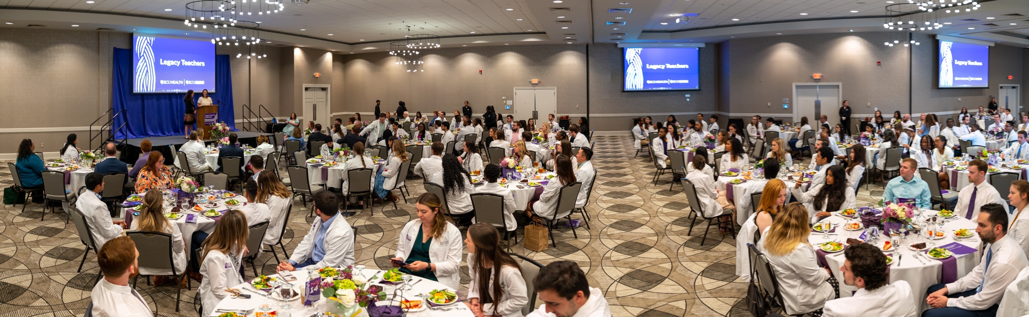 Crowd photo of attendees at the Legacy Teachers 2023 event.