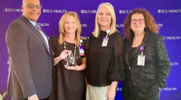 The ECU Health Duplin Hospital team received a five-star designation from CMS.