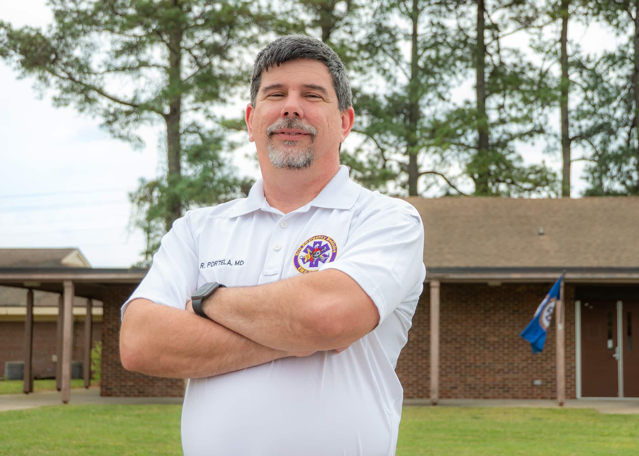 Dr. Roberto Portela found his passion for emergency medicine during his military service
