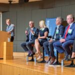 Dr. Michael Waldrum speaks on a panel with wide-ranging discussion about health care trends in North Carolina.