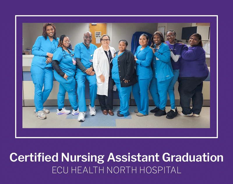 cna graduation north hospital