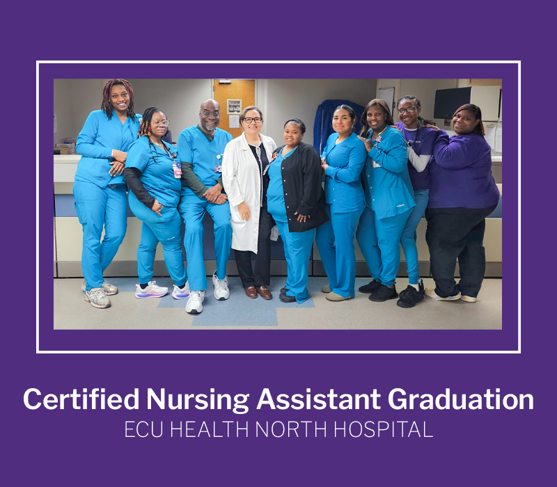 cna graduation north hospital