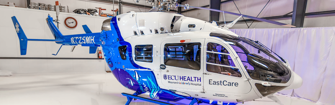 EastCare Children's Helicopter