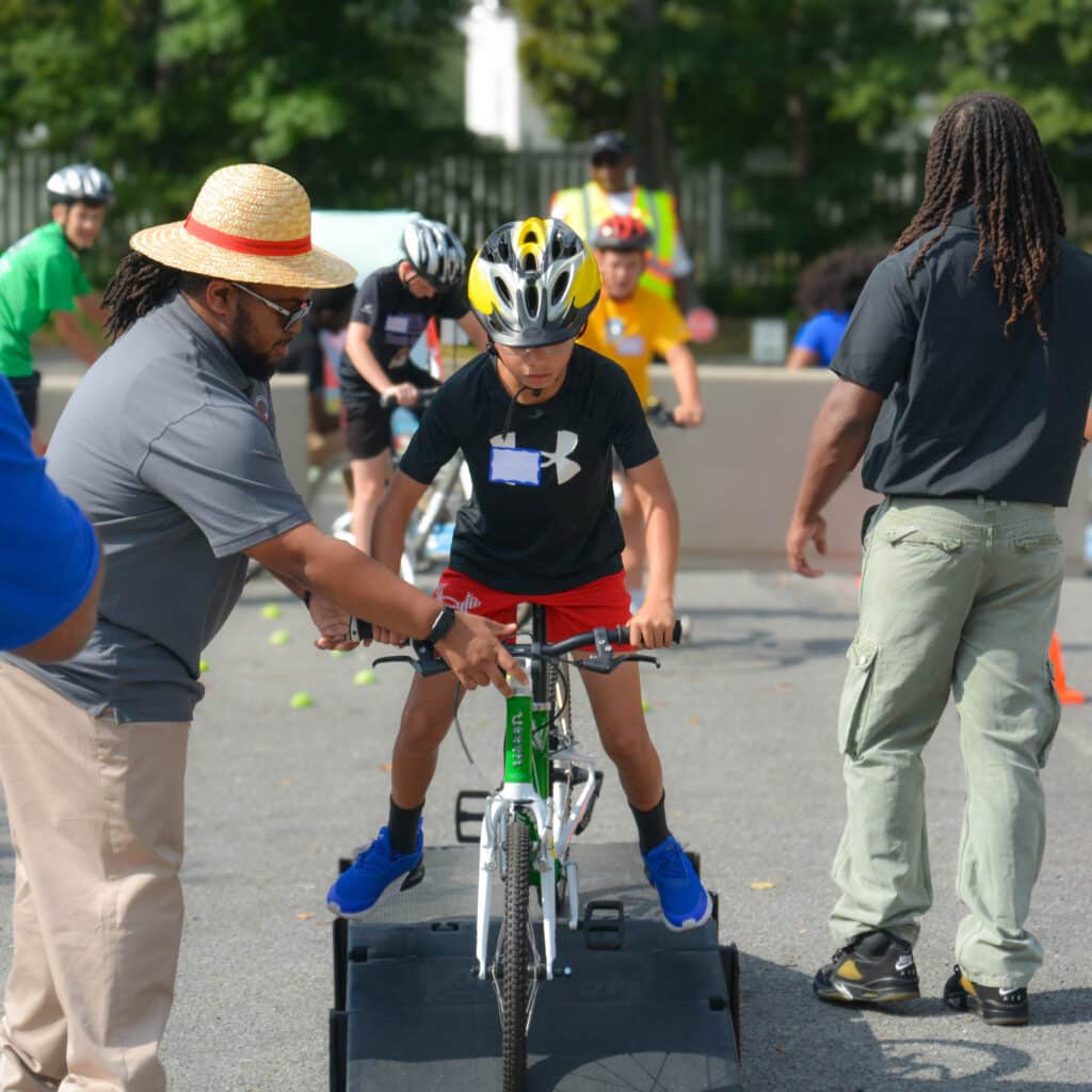 ECU Health, community partners promote bicycle safety at Cycle and Serve event in Winterville