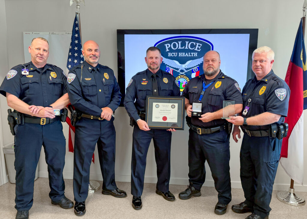 ECU Health Police lead by example