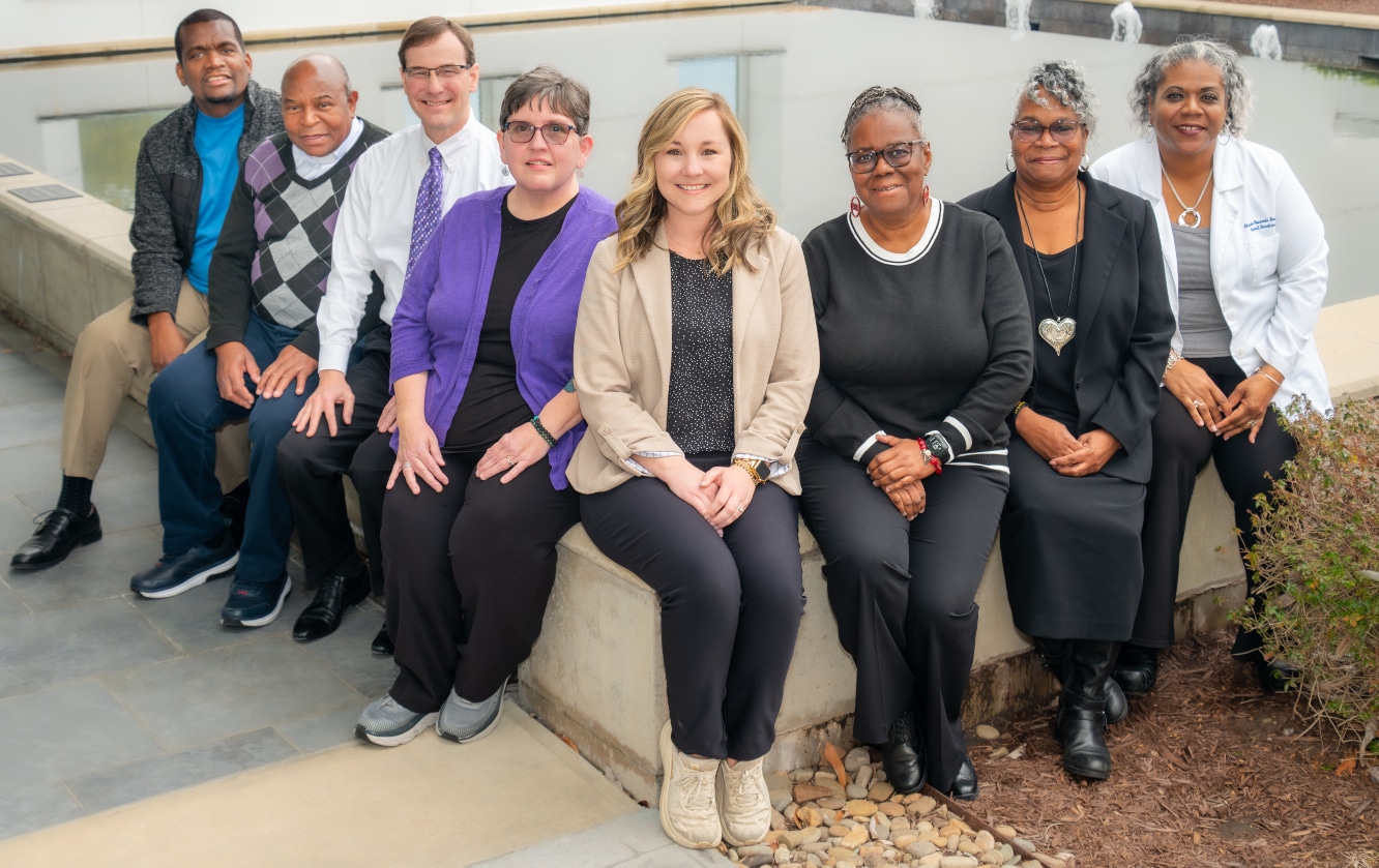 PastoralCare-2026-2743 (1) ECU Health's Clinical Chaplaincy & Spiritual Care team poses for a photo.